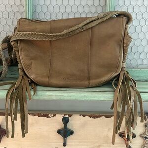 Day & Mood | Anthropologie Elm Fringe Leather Crossbody